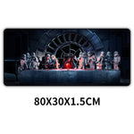 80x30cm Star Wars Gaming Mouse Pad XXL Computer Mousepad Large XL Rubber Desk Keyboard Mouse Pad Mat Gamer for Call of Duty 3