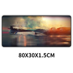 80x30cm Star Wars Gaming Mouse Pad XXL Computer Mousepad Large XL Rubber Desk Keyboard Mouse Pad Mat Gamer for Call of Duty 3