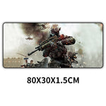 80x30cm Star Wars Gaming Mouse Pad XXL Computer Mousepad Large XL Rubber Desk Keyboard Mouse Pad Mat Gamer for Call of Duty 3