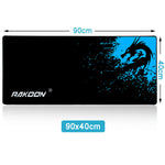Rakoon Gaming Mouse Pad Computer Gamer Mousepad Large Game Rubber No-slip Mouse Mat Anime Big Mause Pad for PC Laptop
