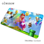 mario mouse pads locrkand pad to mouse notbook computer mousepad  70x30cm gaming mousepad gamer to keyboard laptop mouse mats