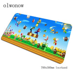 mario mouse pads locrkand pad to mouse notbook computer mousepad  70x30cm gaming mousepad gamer to keyboard laptop mouse mats