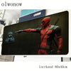 Deadpool mouse pad 80x40cm 3d mousepads best gaming mousepad gamer Mass pattern Fashion mouse pads keyboard pc pad