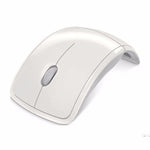 2019 New fashion 2.4G Wireless Mouse Foldable Computer Mouse Mini Travel Notebook Mute Mouse USB Receiver for Laptop PC