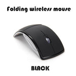 2019 New fashion 2.4G Wireless Mouse Foldable Computer Mouse Mini Travel Notebook Mute Mouse USB Receiver for Laptop PC