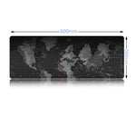 Gaming Mouse Pad Large Mouse Pad Gamer Big Mouse Mat Computer Mousepad Rubber World Map Mause Pad Game Keyboard Desk Mat
