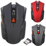BEESCLOVER 2.4Ghz Mini Wireless Optical Gaming Mouse & USB Receiver 1200 dpi for PC Laptop