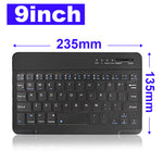 Wireless Keyboard Mini Bluetooth Keyboard for iPad TV Tablet Phone Keyboard Rechargeable Support IOS Windows Andriod