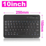 Wireless Keyboard Mini Bluetooth Keyboard for iPad TV Tablet Phone Keyboard Rechargeable Support IOS Windows Andriod