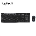 Wireless Mouse Keyboard Logitech MK270/M185 Combo 2.4GHz USB Receiver Dropout-Free Connection For PC Laptop Home Use