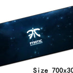 fnatic mouse pads 70x30cm pad to mouse notbook computer mousepad hot sales gaming mousepad gamer to keyboard laptop mouse mat