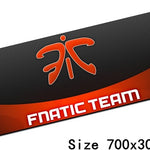 fnatic mouse pads 70x30cm pad to mouse notbook computer mousepad hot sales gaming mousepad gamer to keyboard laptop mouse mat