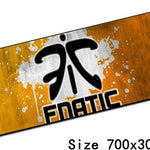 fnatic mouse pads 70x30cm pad to mouse notbook computer mousepad hot sales gaming mousepad gamer to keyboard laptop mouse mat