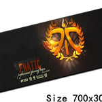fnatic mouse pads 70x30cm pad to mouse notbook computer mousepad hot sales gaming mousepad gamer to keyboard laptop mouse mat