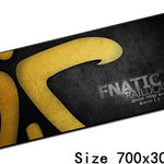 fnatic mouse pads 70x30cm pad to mouse notbook computer mousepad hot sales gaming mousepad gamer to keyboard laptop mouse mat
