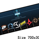 fnatic mouse pads 70x30cm pad to mouse notbook computer mousepad hot sales gaming mousepad gamer to keyboard laptop mouse mat