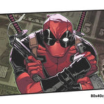 Deadpool mouse pad 80x40cm 3d mousepads best gaming mousepad gamer Mass pattern Fashion mouse pads keyboard pc pad