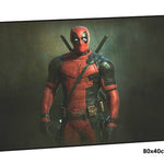 Deadpool mouse pad 80x40cm 3d mousepads best gaming mousepad gamer Mass pattern Fashion mouse pads keyboard pc pad